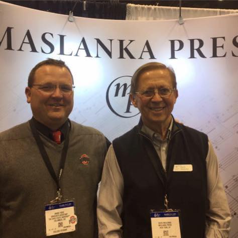 Dr. Rose with Dr. David Maslanka