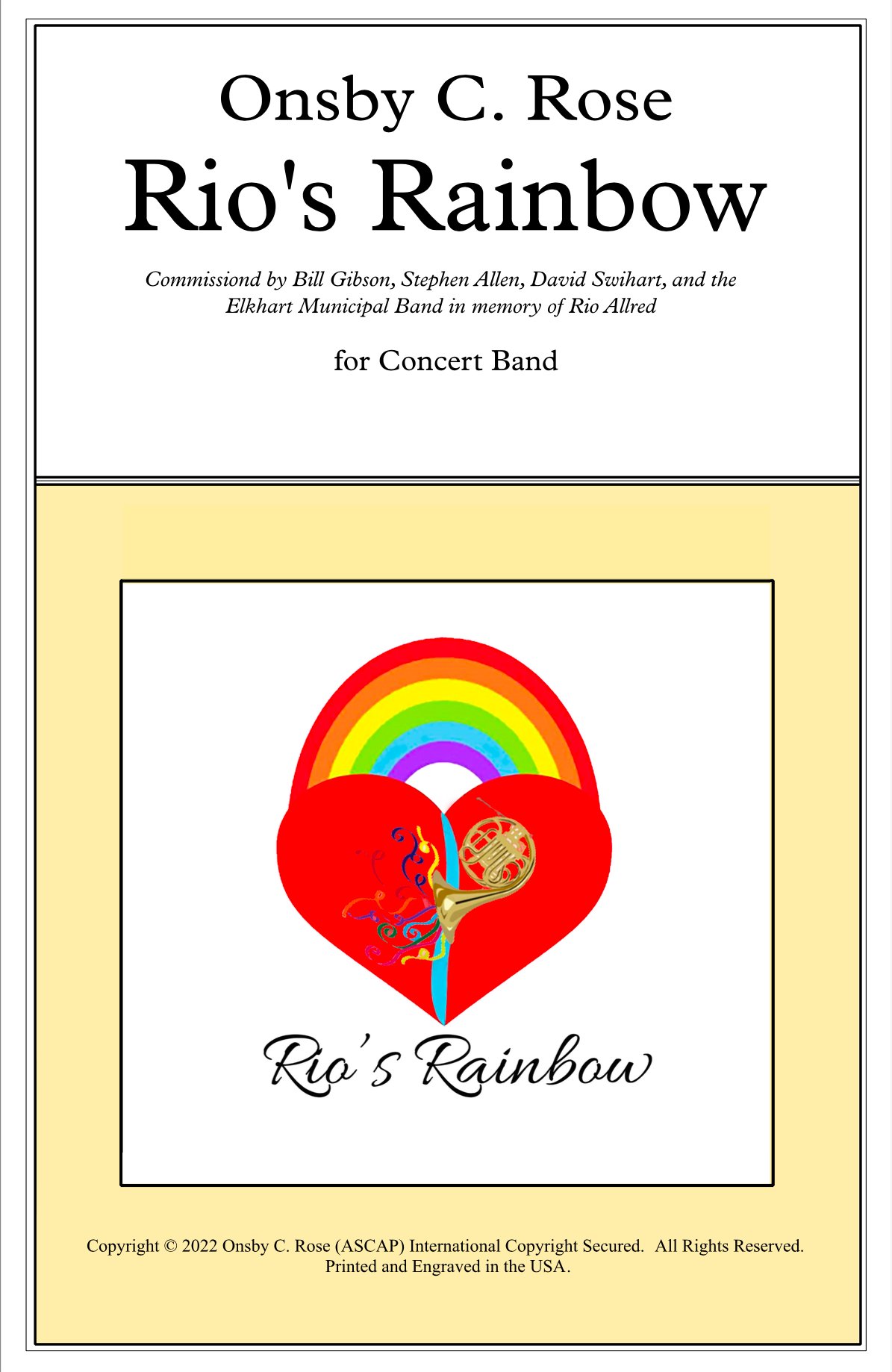 Rio's Rainbow cover