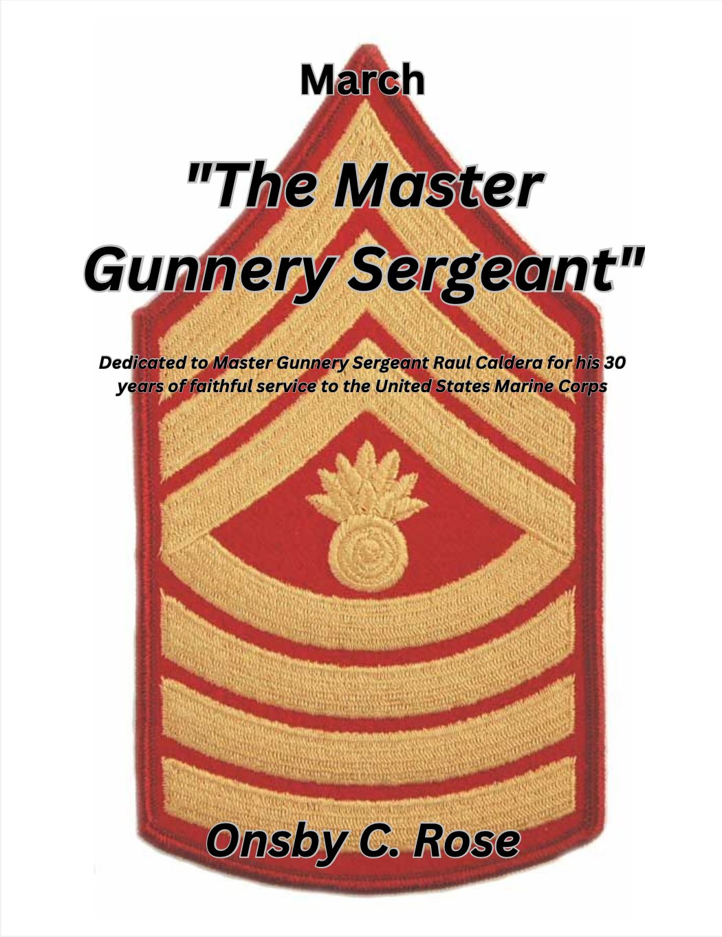 The Master Gunnery Sergeant cover